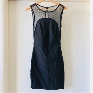 Black cocktail dress